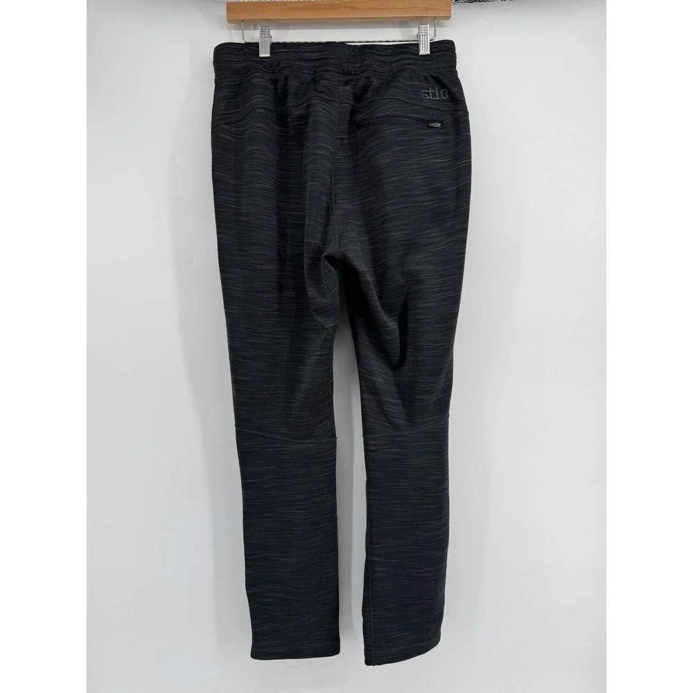 Stio Pants Gannett‎ Peak Fleece Sweatpants Mountain Shadow Gray Mens Sz M